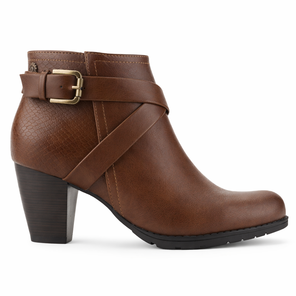 Botin Tostado Mujer Casual Chalada Ceta