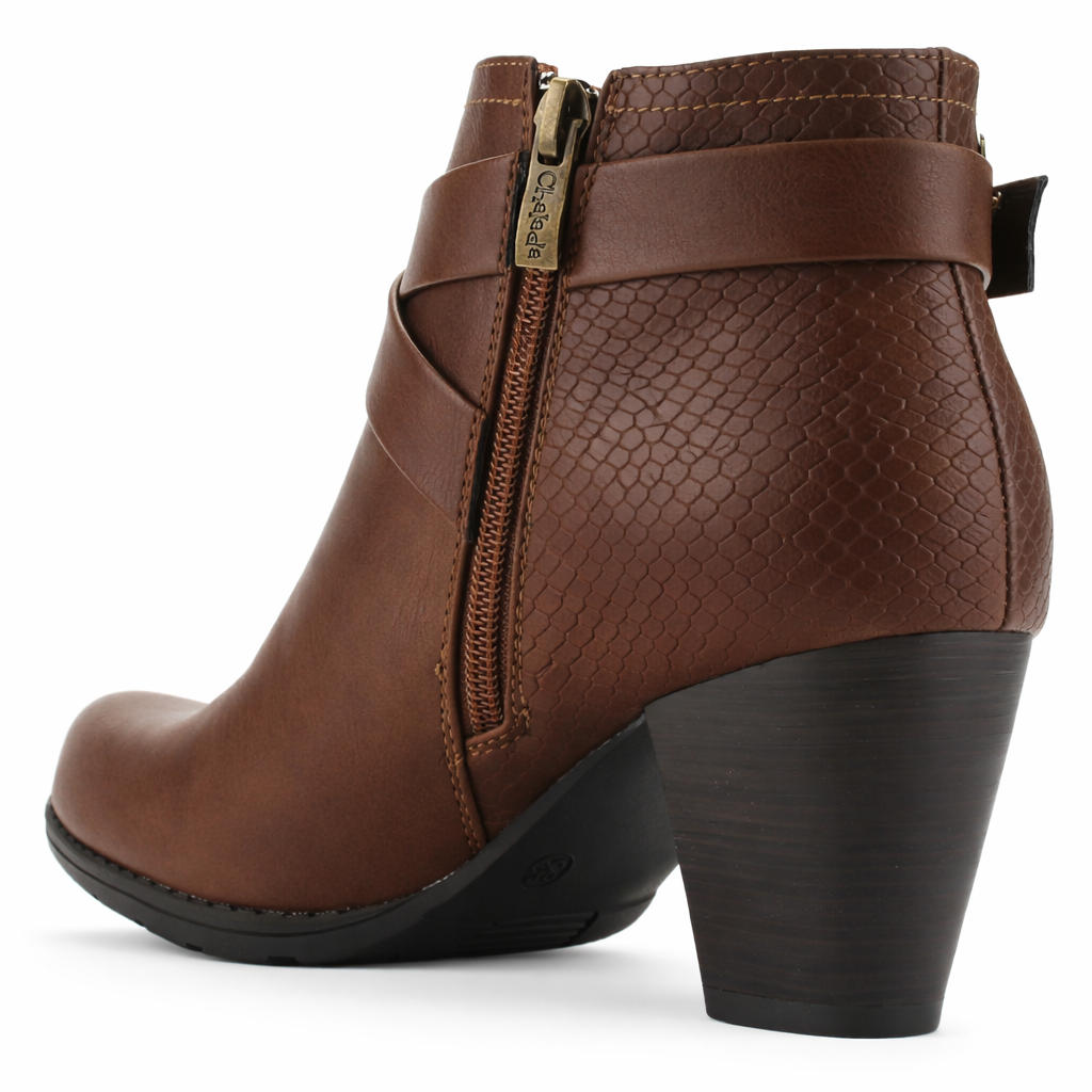 Botin Tostado Mujer Casual Chalada Ceta