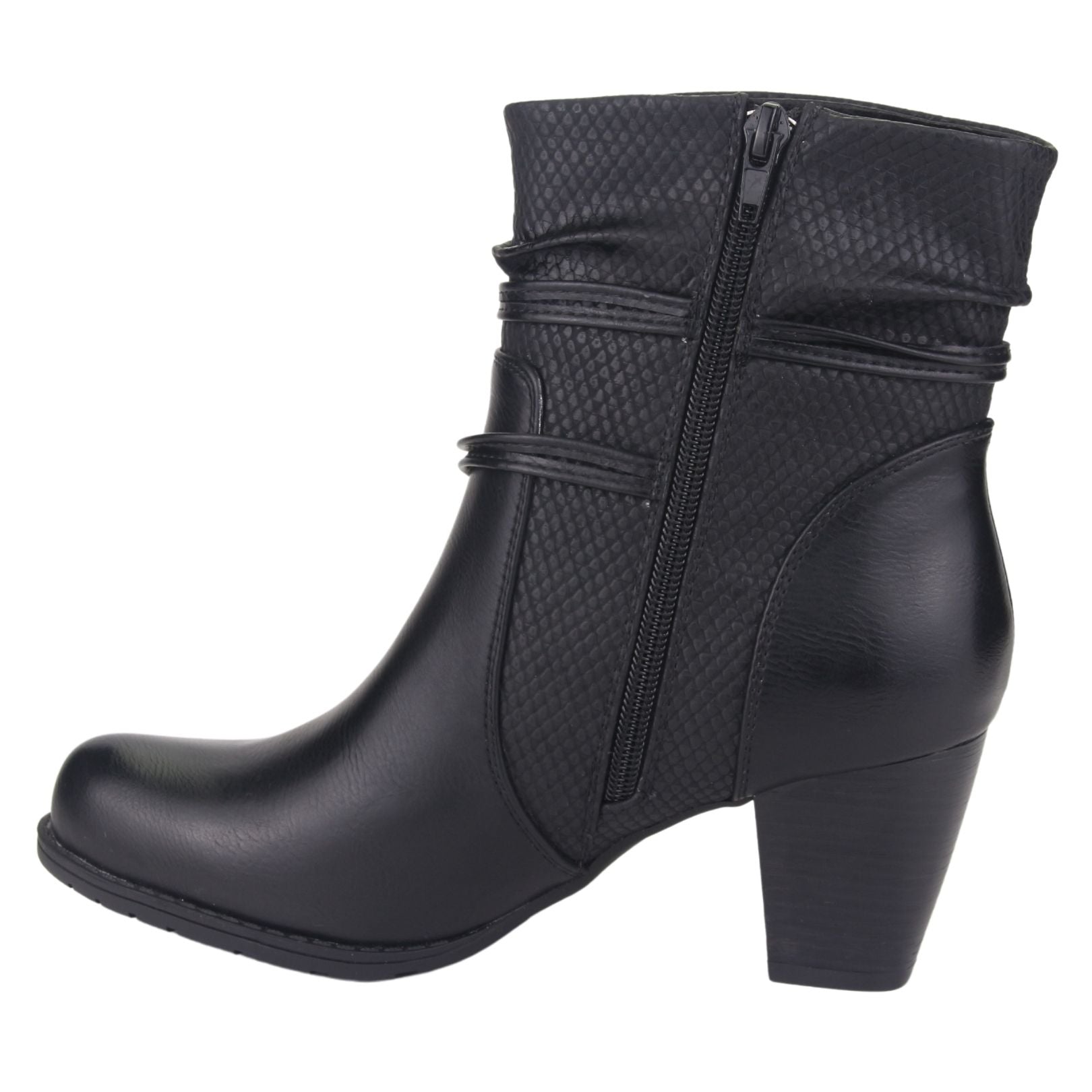 Botin Chalada Mujer Ceta-20 Negro Casual