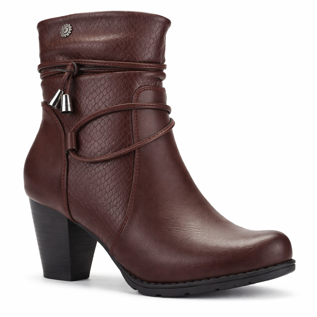 Botin Burdeo Mujer Casual Chalada Ceta