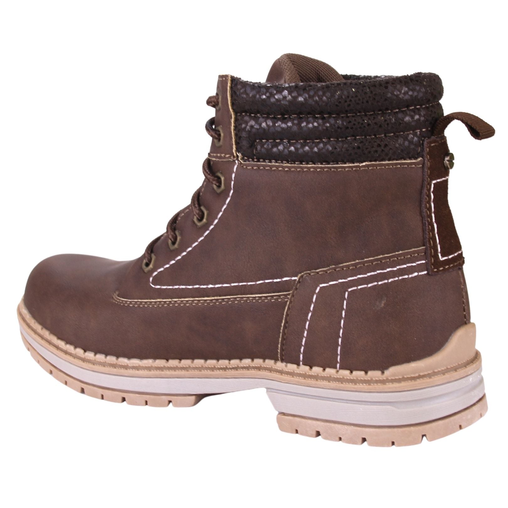 Botin Funway Mujer Fully-1 Café Casual