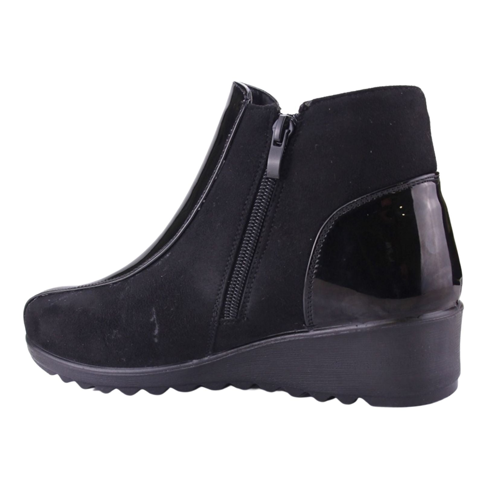 Botin Chalada Mujer Confort-3 Negro Casual