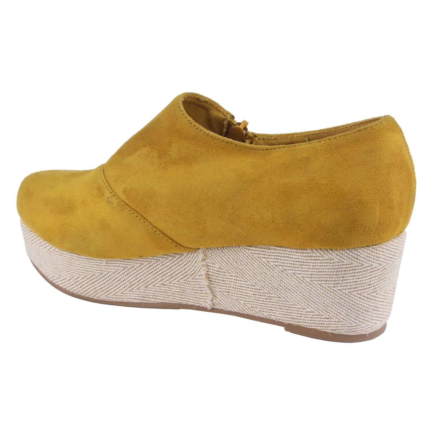 Zapato Chalada Mujer Parral-1 Amarillo Casual