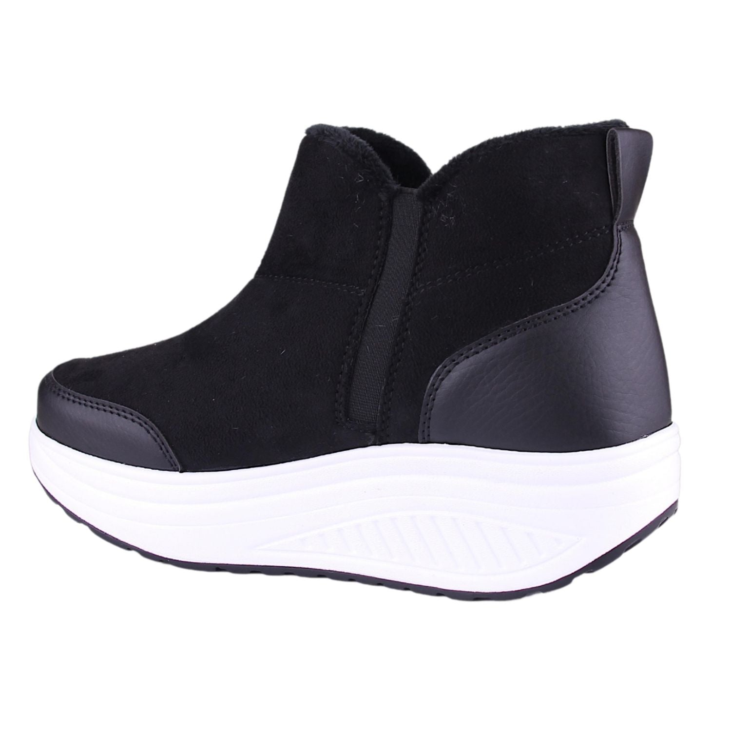 Botin Funway Mujer Tija-4 Negro Casual