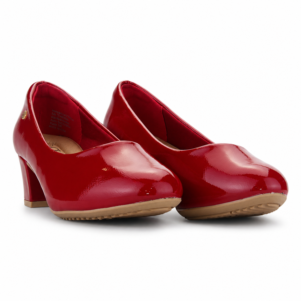 Zapato Rojo Mujer Casual Chalada Flexi