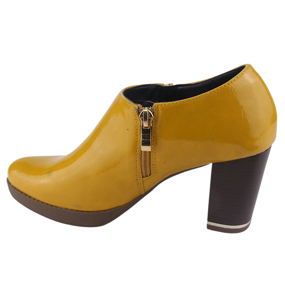 Botin Chalada Mujer Cady-4 Amarillo Moda