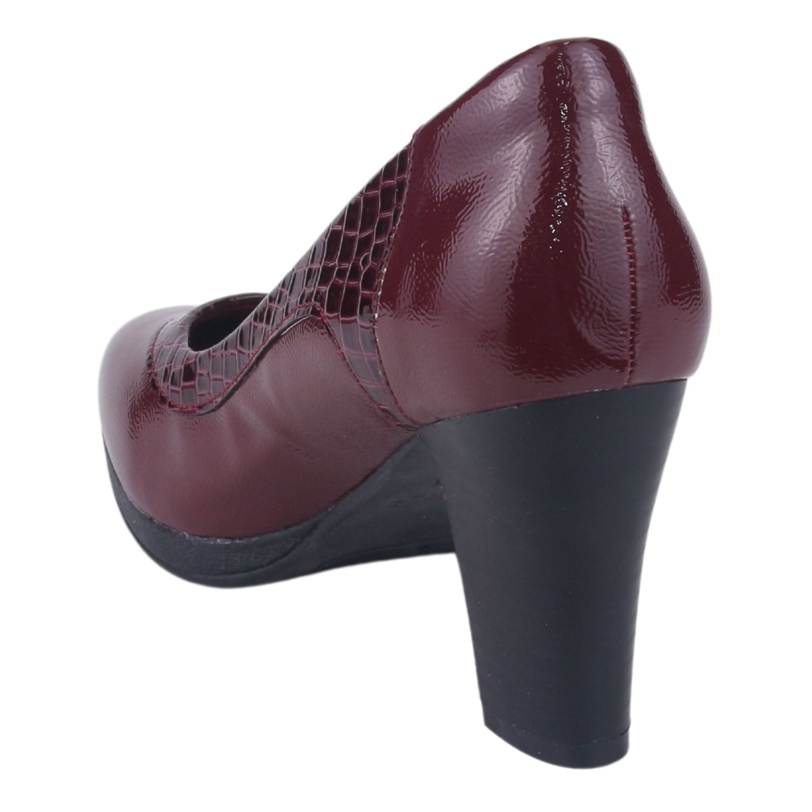 Zapato Chalada Mujer Dilly-12 Burdeo Casual