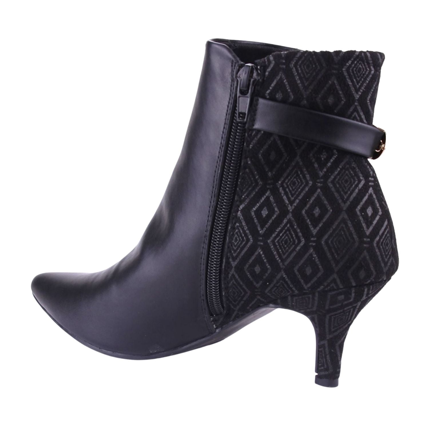 Botin Chalada Mujer Plos-36 Negro Moda