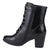 Botin Chalada Mujer Daya-7 Negro Casual