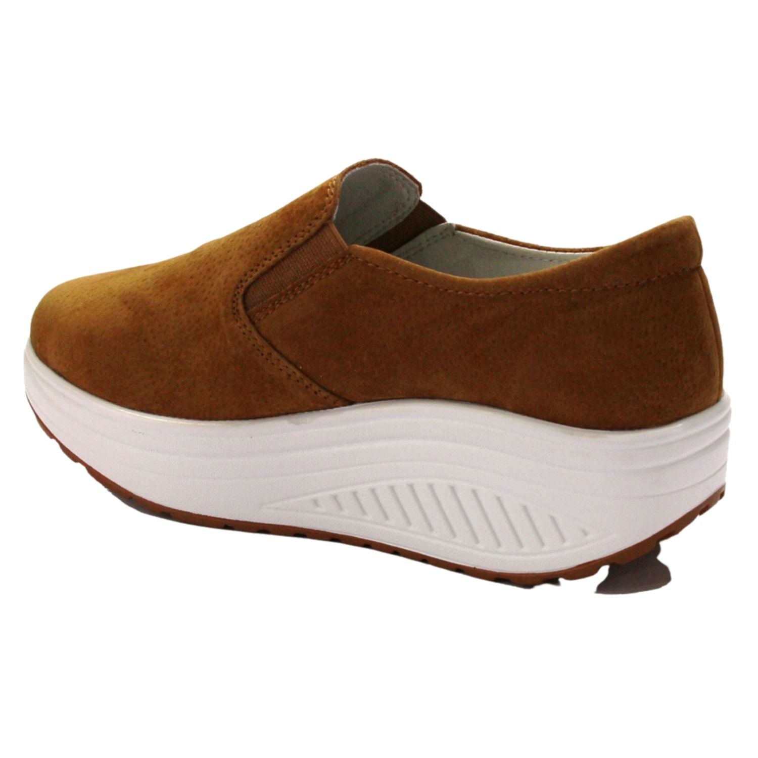 Zapatilla Funway Mujer Tija-11 Camel Casual