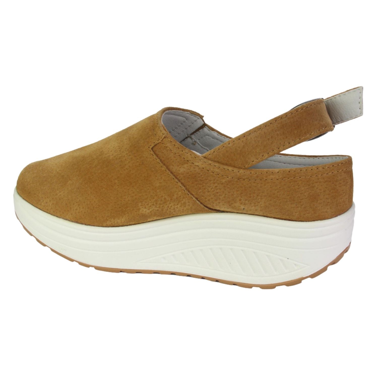 Zapato Funway Mujer Tija-9 Camel Plataforma