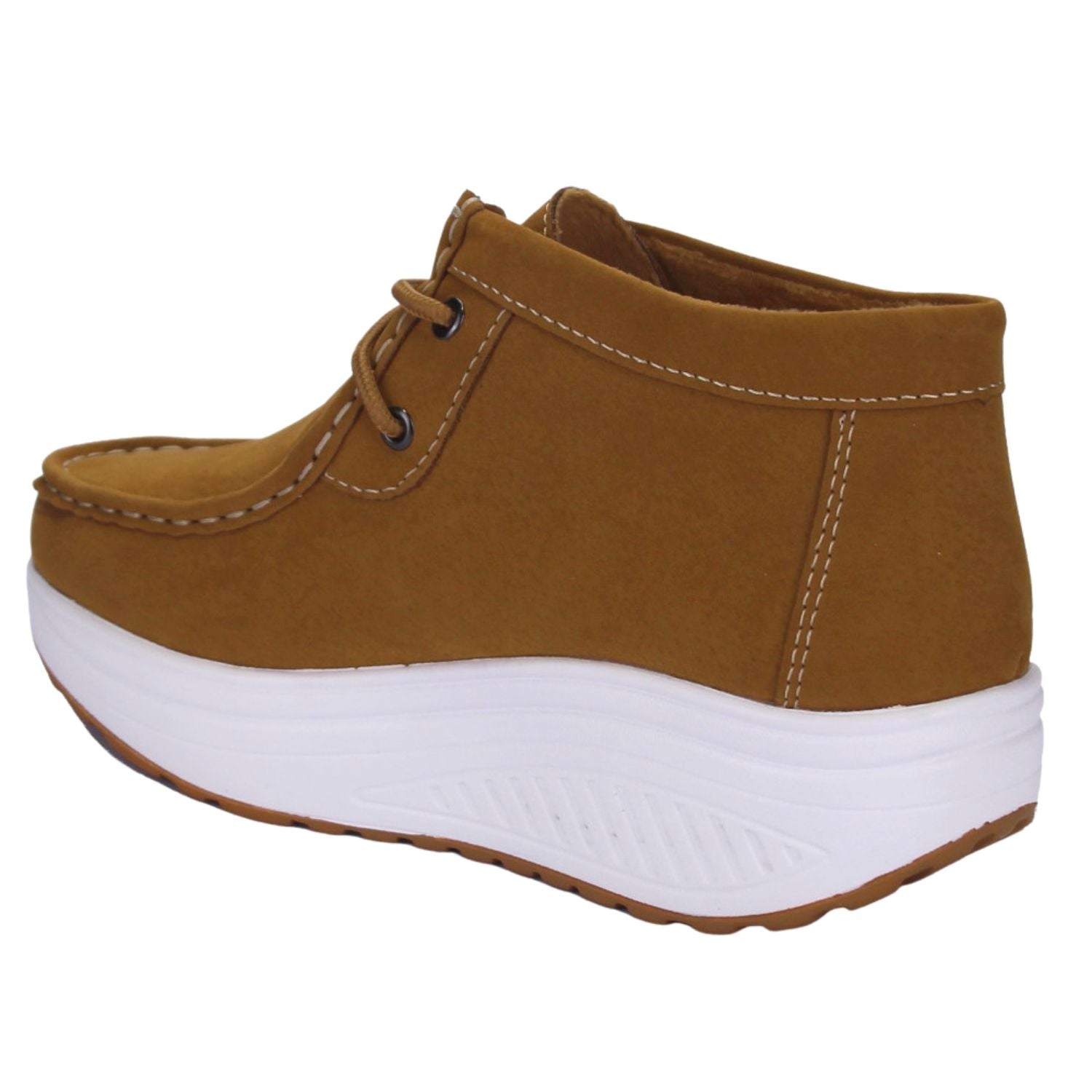 Botin Funway Mujer Tija-15 Camel Casual