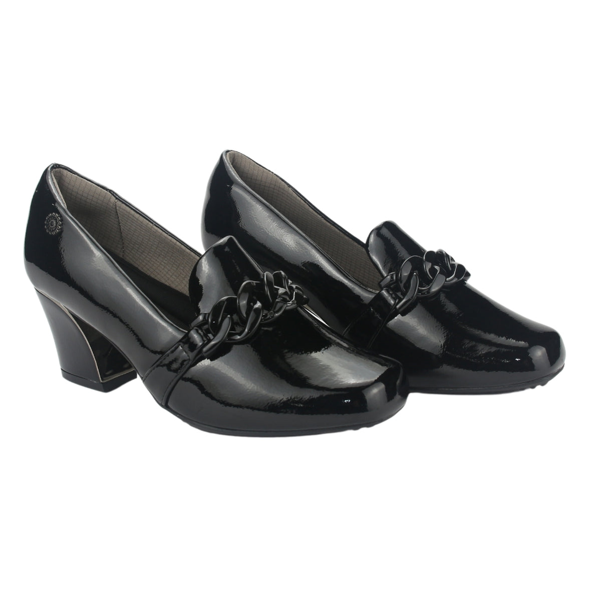 Zapato Chalada Mujer Carol-1 Negro Casual