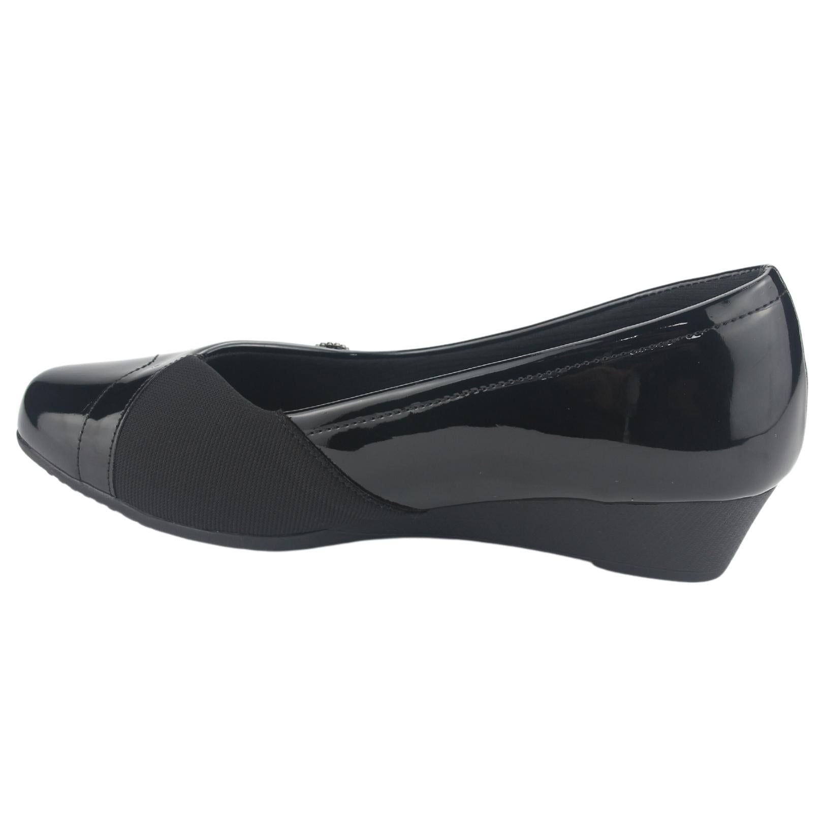 Zapato Chalada Mujer Coles-1 Negro Casual