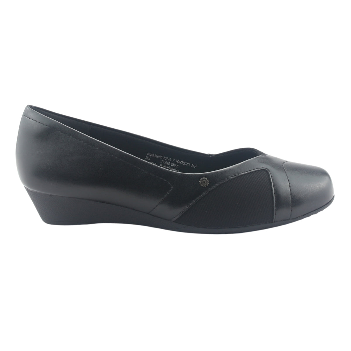 Zapato Chalada Mujer Coles-1 N Negro Casual