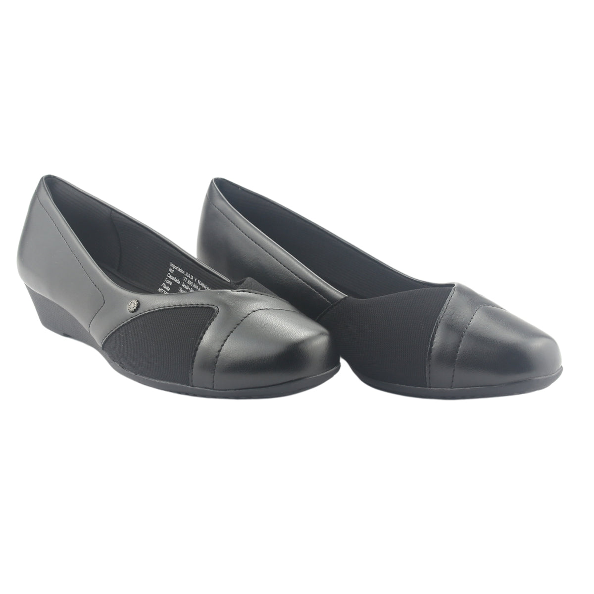 Zapato Chalada Mujer Coles-1 N Negro Casual