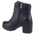 Botin Chalada Mujer Mayra-2 Negro Moda