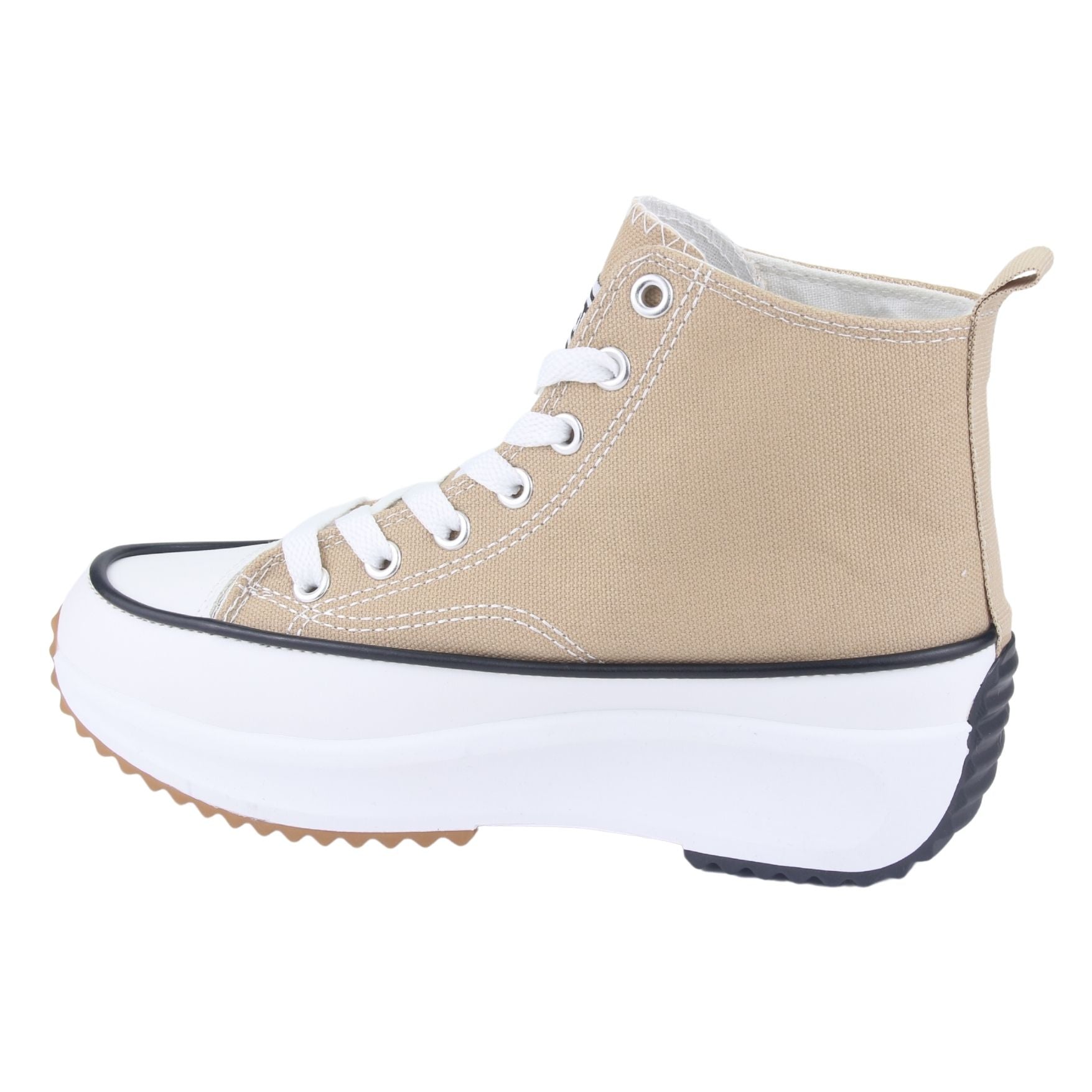 Zapatilla Funway Mujer Biggerh-1 Beige Urbano