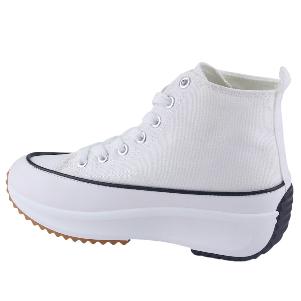 Zapatilla Funway Mujer Biggerh-1 Blanco Moda