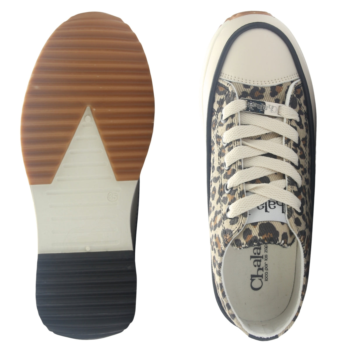 Zapatilla Mujer Chalada Biggerl-2 Negro Urbano