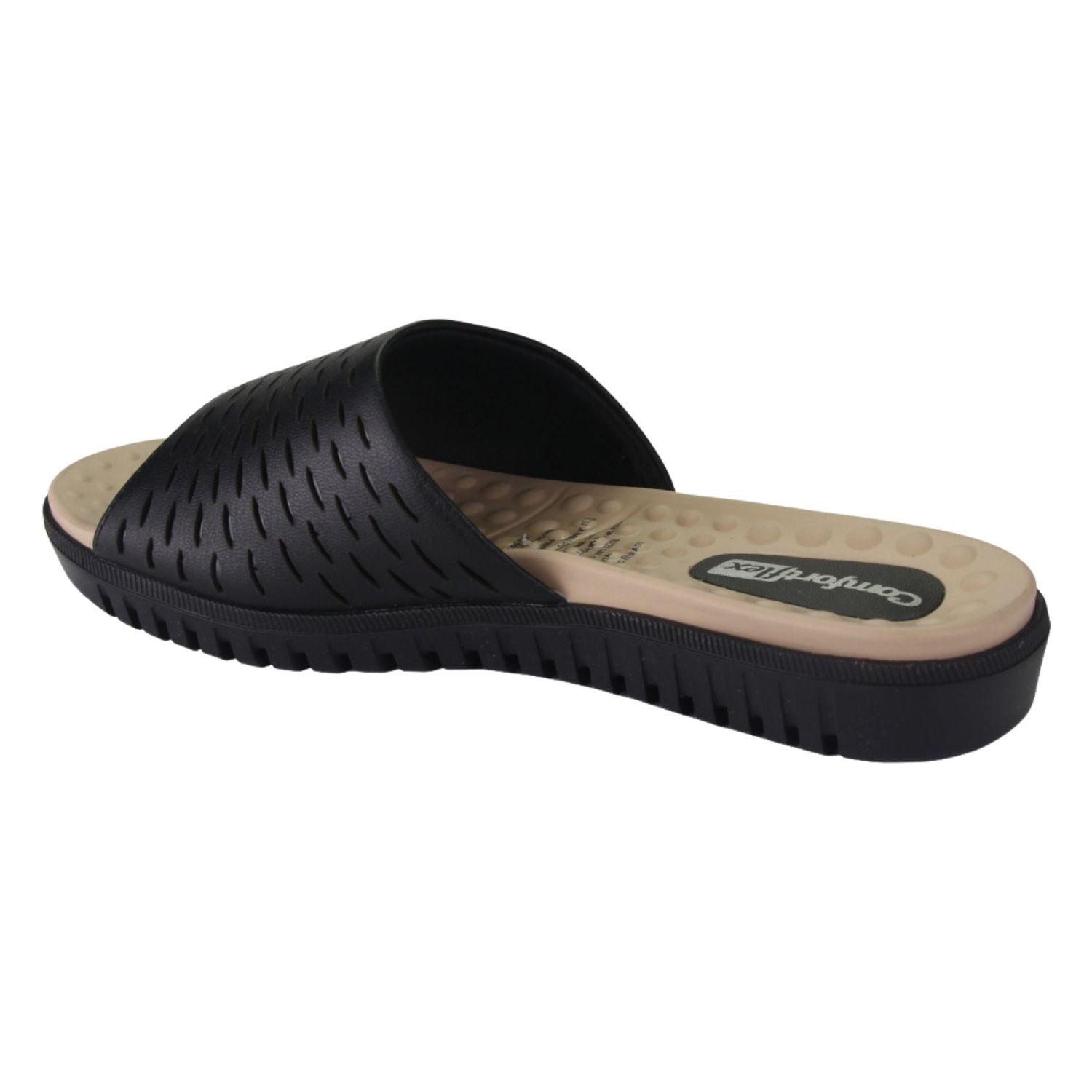 Sandalia Comfortflex Mujer 2145303 Negro Moda