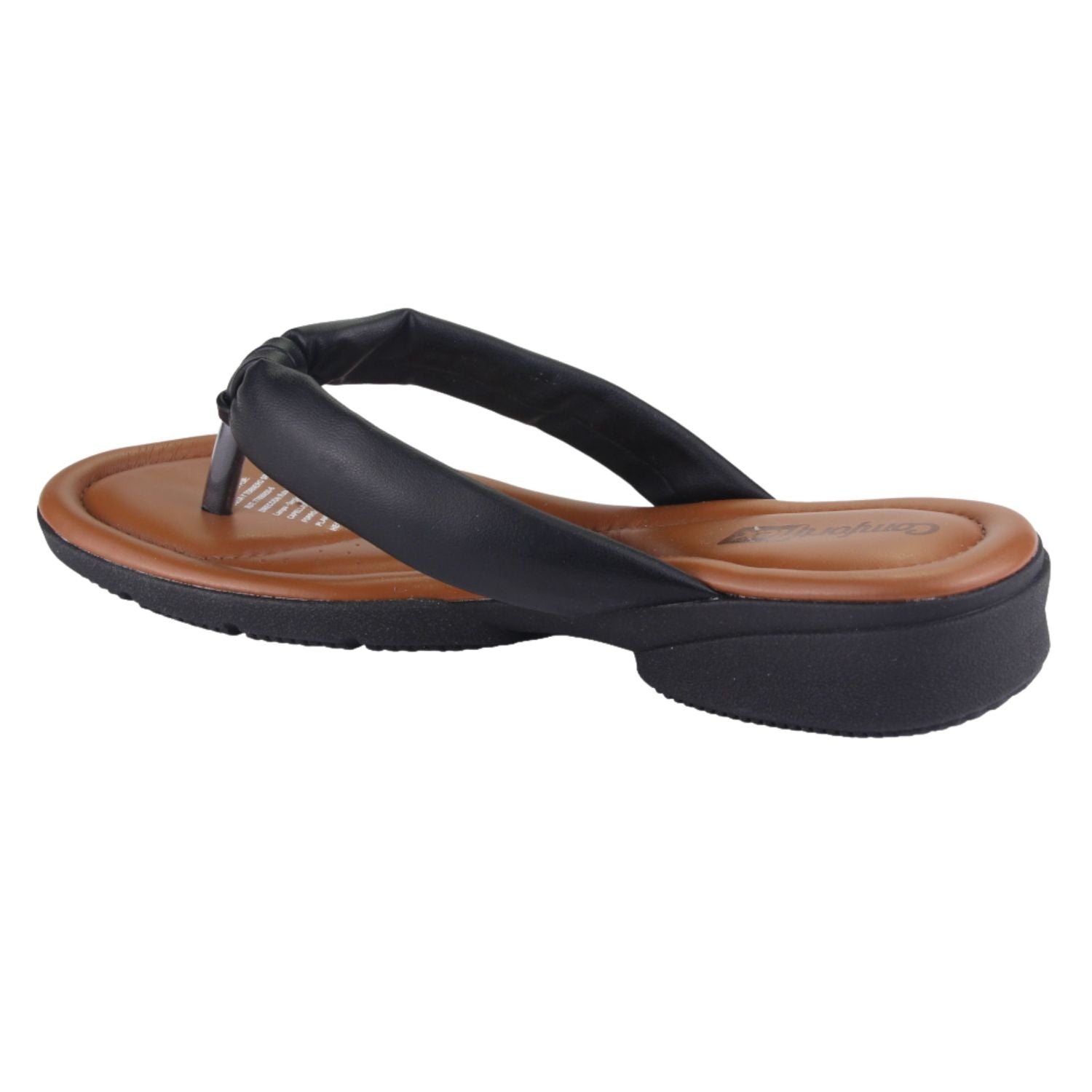 Sandalia Comfortflex Mujer 2181301 Negro Moda