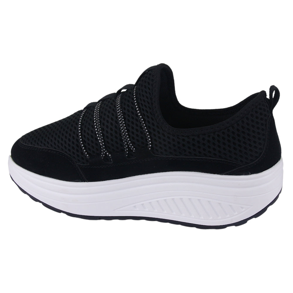 Zapatilla Funway Mujer Tija-30 Negro Casual