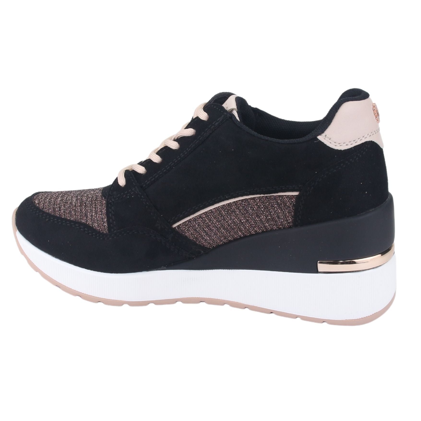 Zapatilla Chalada Mujer Bolden-5 Negro Urbano