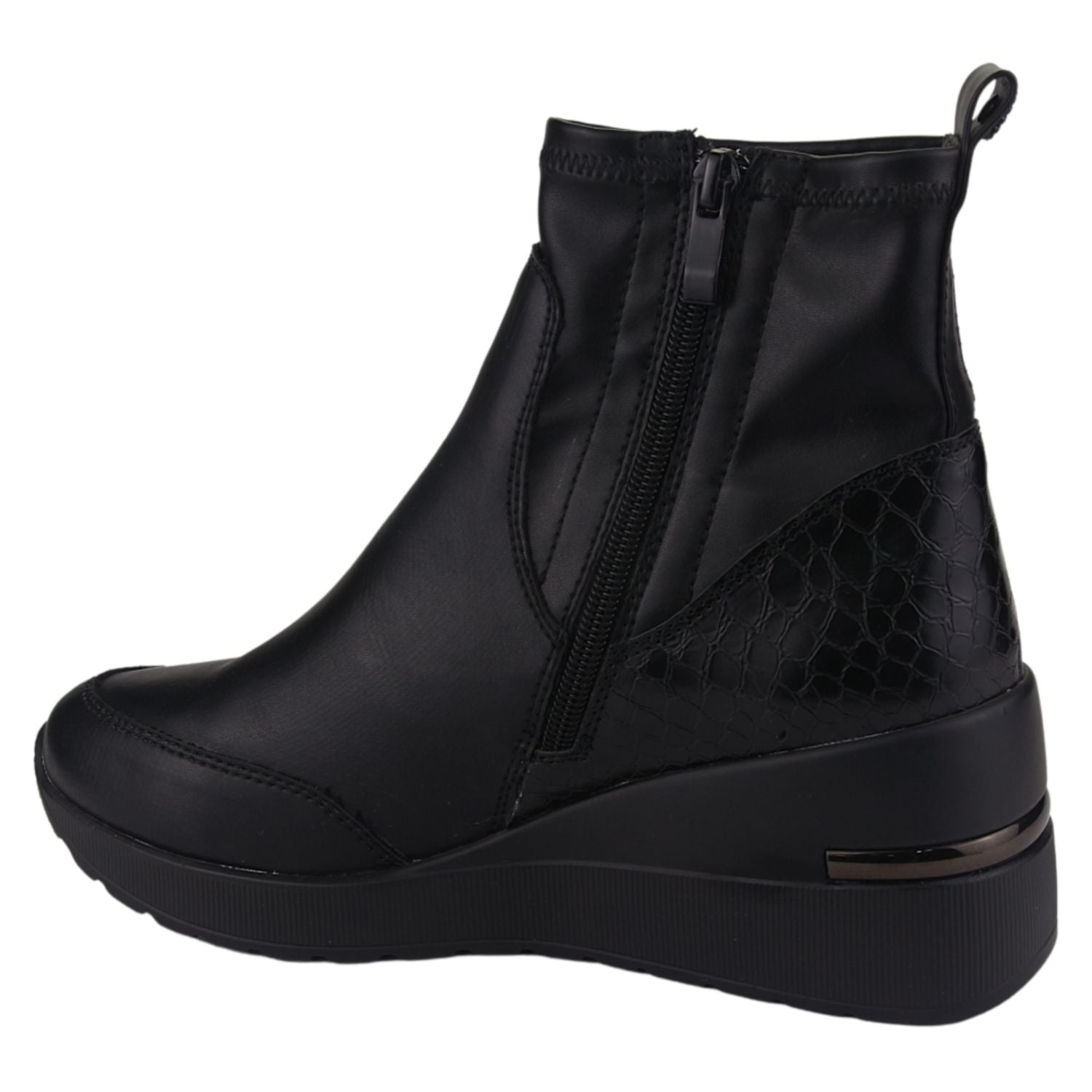 Botin Chalada Mujer Bolden-6 Negro Urbano