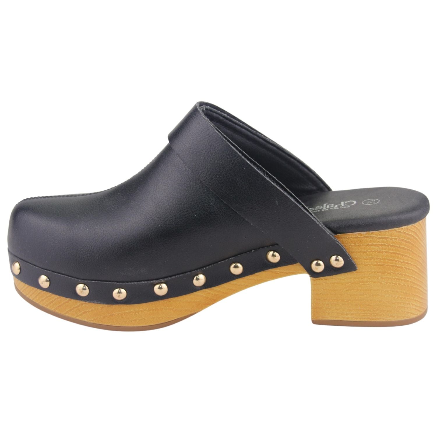 Zapato Chalada Mujer Woodh-31 Negro Casual