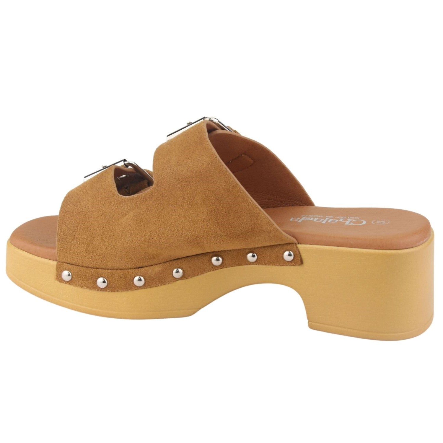 Sandalia Chalada Mujer Woodl-30 Camel Casual