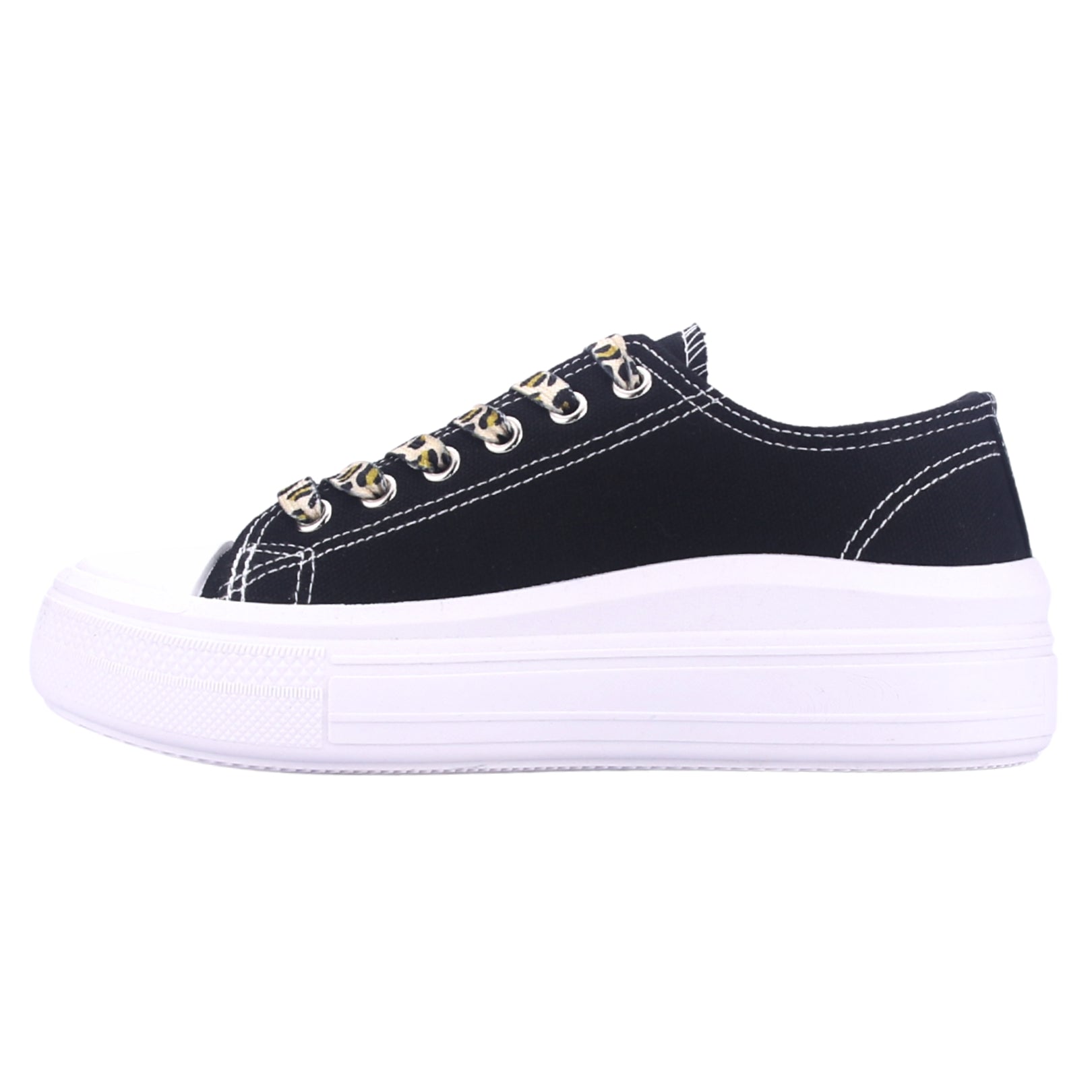 Zapatilla Mujer Chalada Clu-10 Negro Urbano