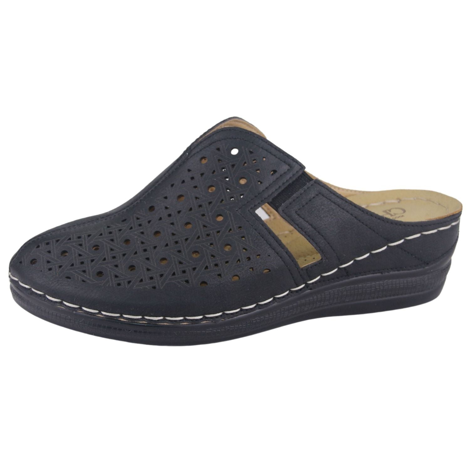 Zapato Chalada Mujer Musa-1 Negro Casual