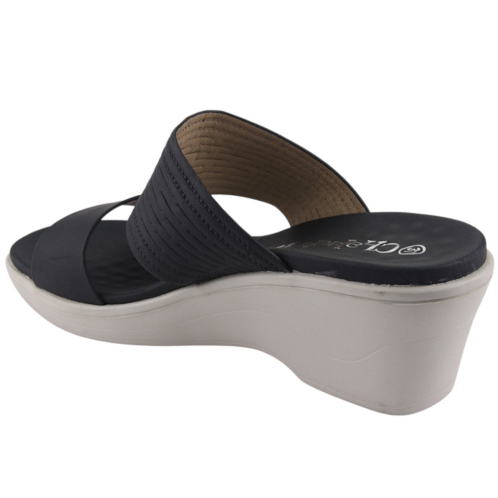 Sandalia Chalada Mujer Ica-25 Negro Comfort