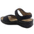 Sandalia Chalada Mujer Kon-15 Negro Comfort