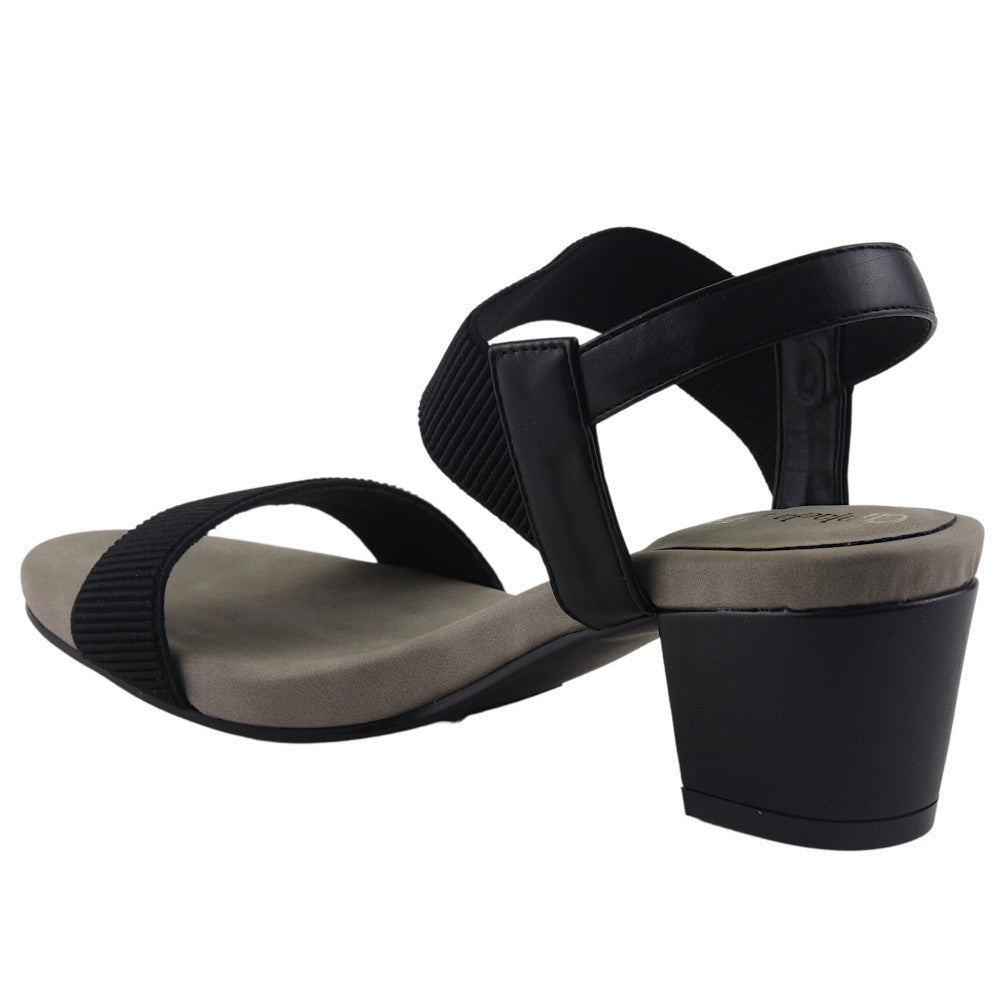 Sandalia Chalada Mujer Flex-1 Negro Casual