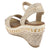 Sandalia Chalada Mujer Dijon-1 Beige Plataforma