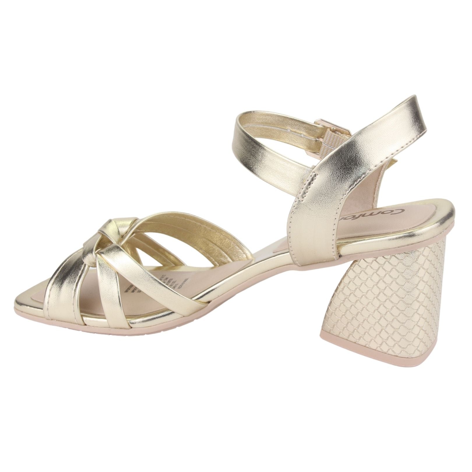 Sandalia Comfortflex Mujer 2274402 Dorado Moda