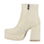 Botin Chalada Mujer Dream-6 Crema Beige Casual