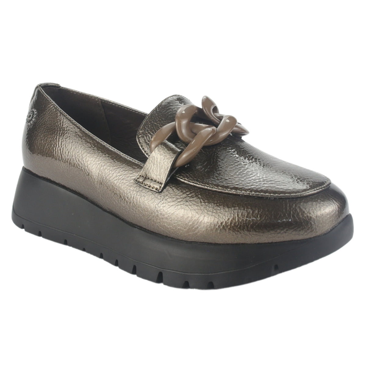 Mocasin Chalada Mujer Wonder-1 Café Casual