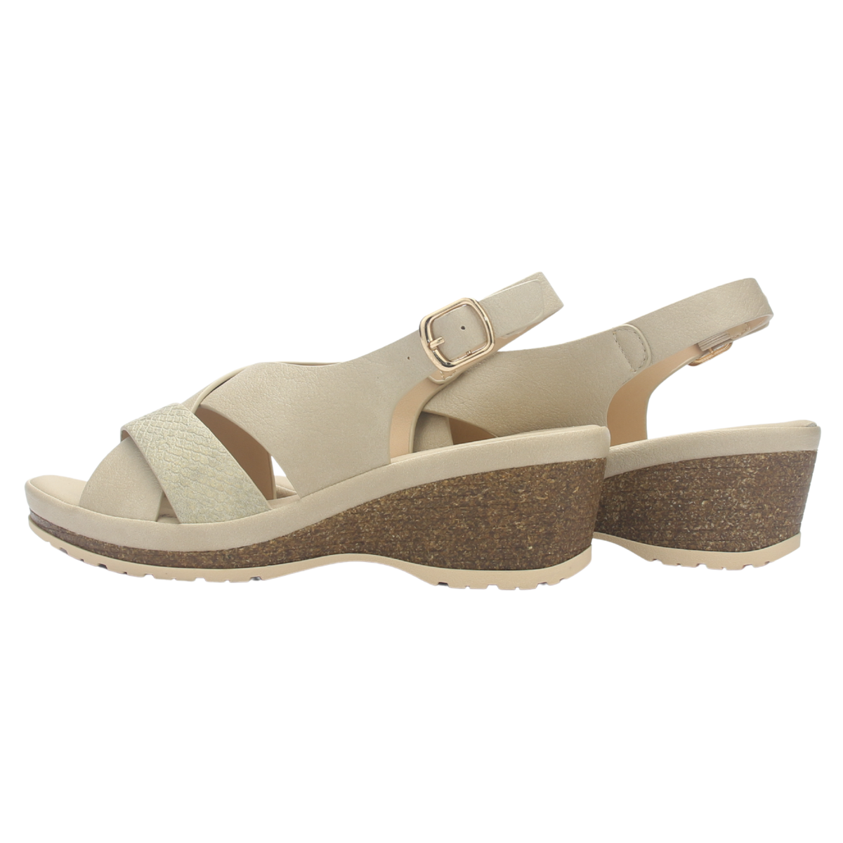 Sandalia Mujer Chalada Ica-30 Beige Casual