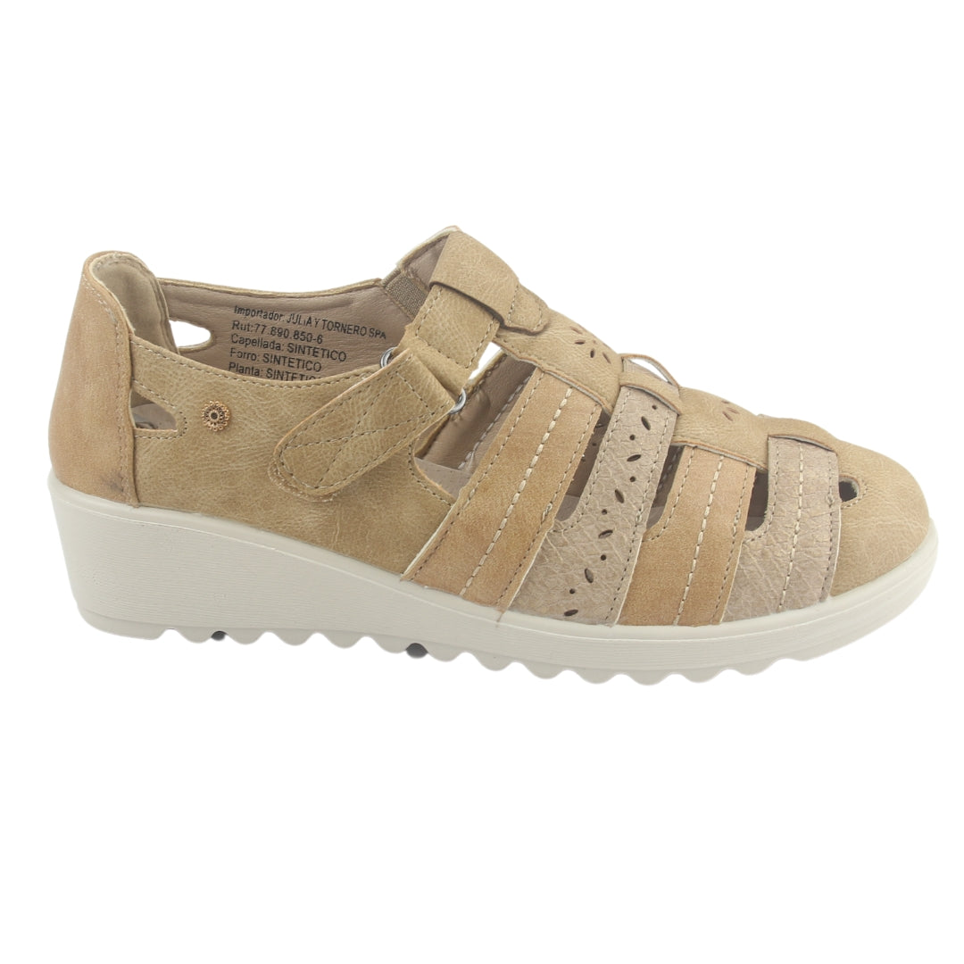 Zapato Chalada Mujer Deza-2 Beige Casual