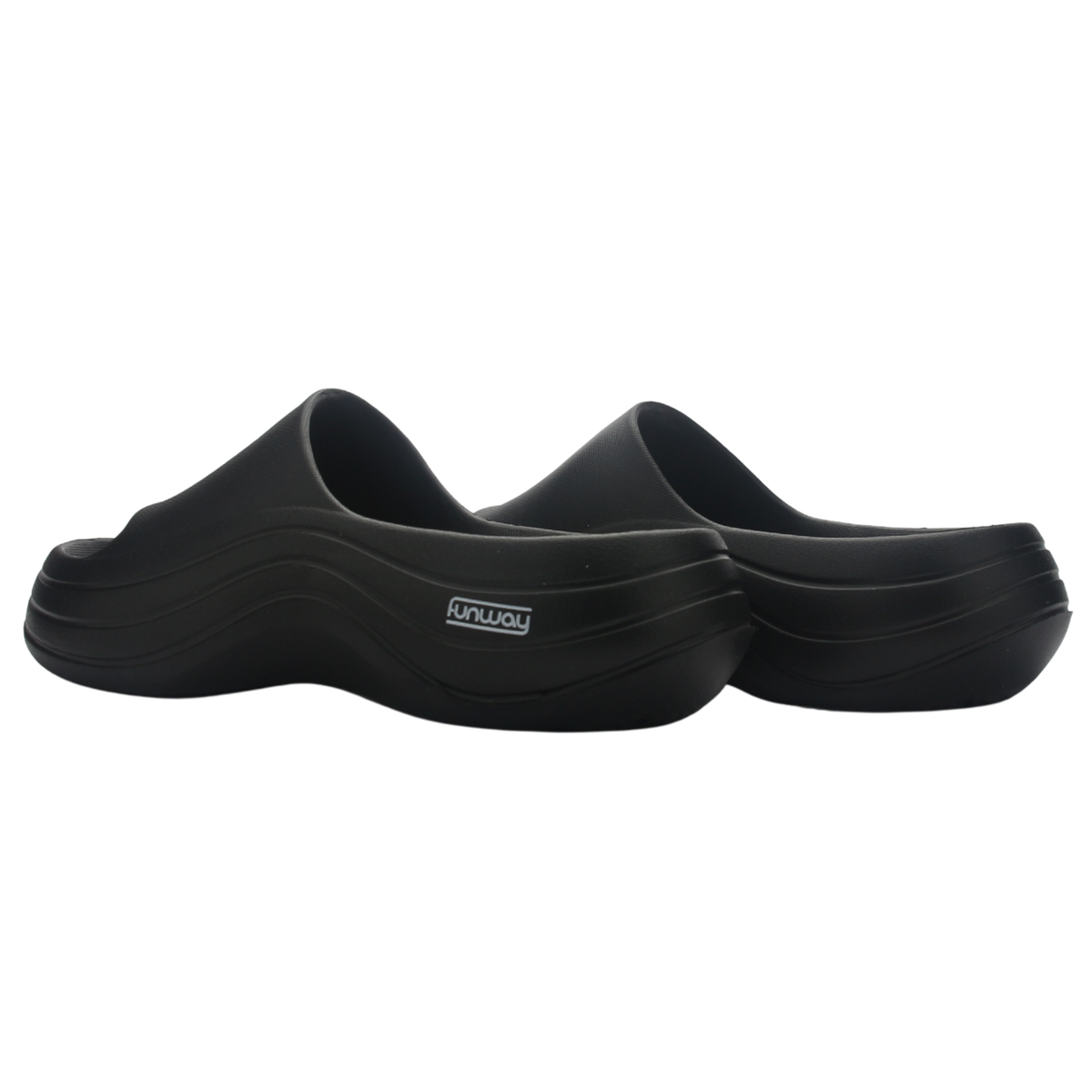 Sandalia de Mujer de color Negro Casual Funway Beach-35