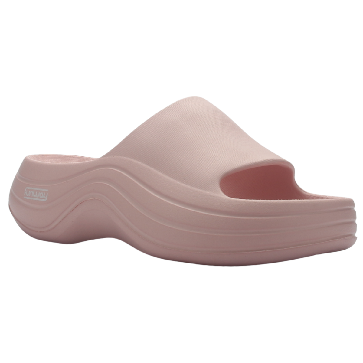 Sandalia de Mujer de color Rosado Casual Funway Beach-35