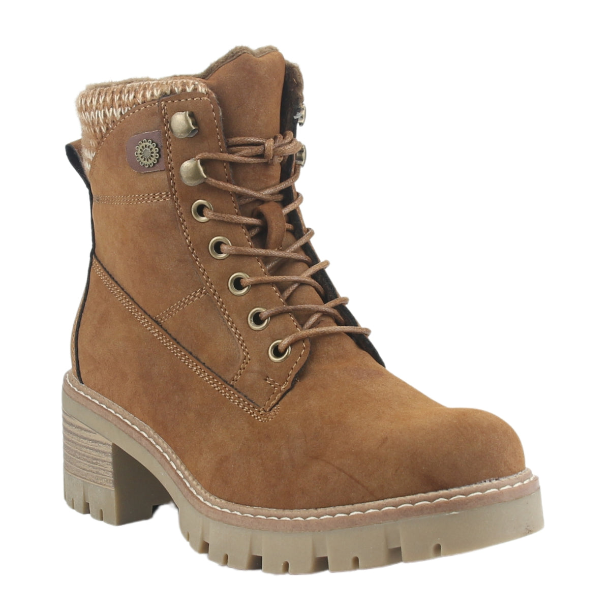 Botin Chalada Mujer Sindy-1 Café Casual