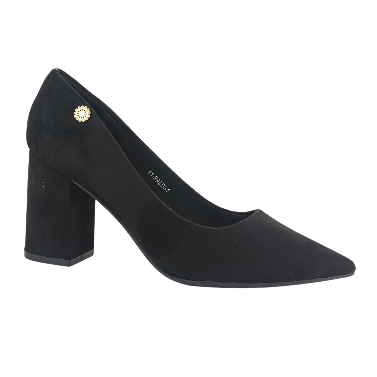 Zapato Chalada Mujer Baldi-1 Negro Casual