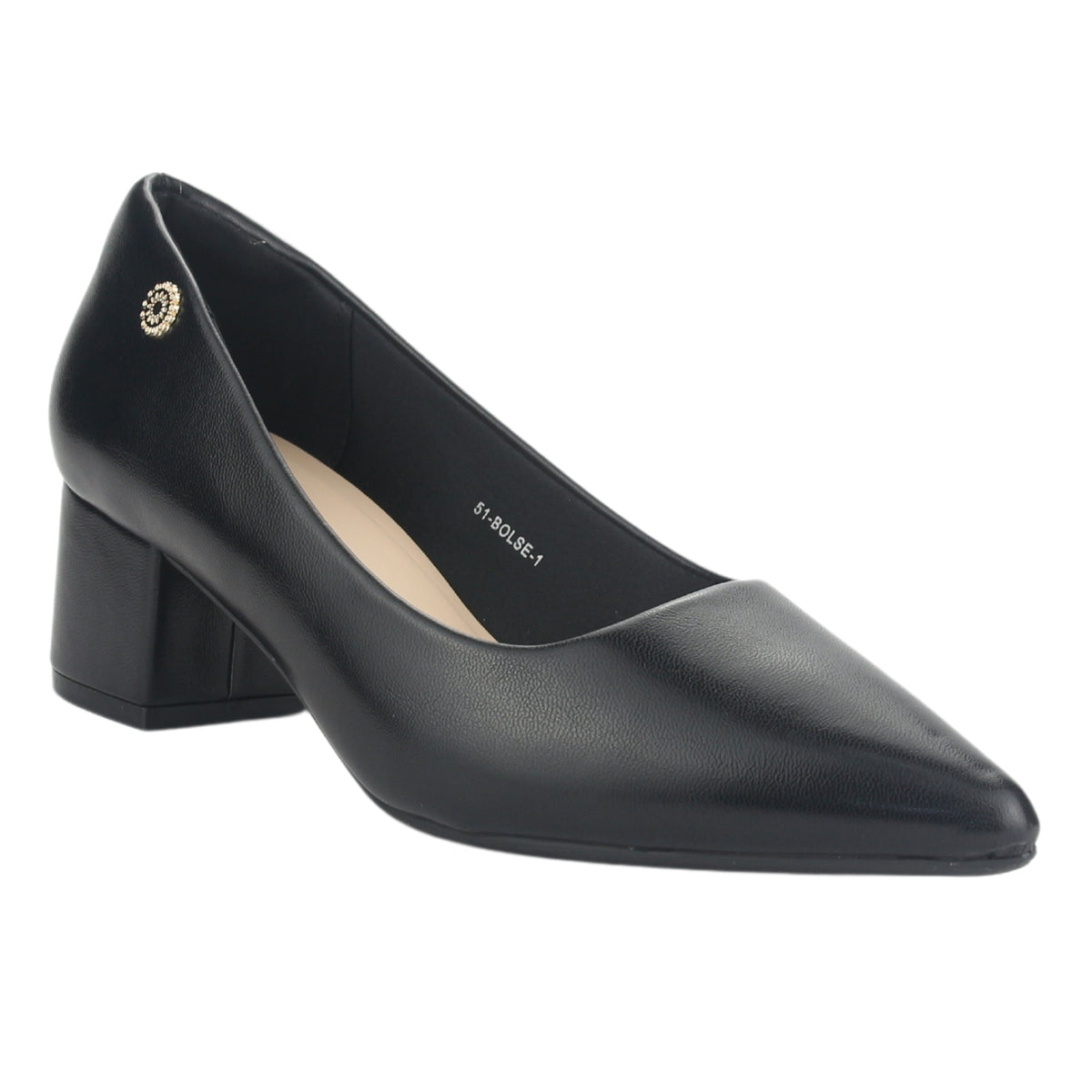 Zapato Chalada Mujer Bolse-1 Negro Casual