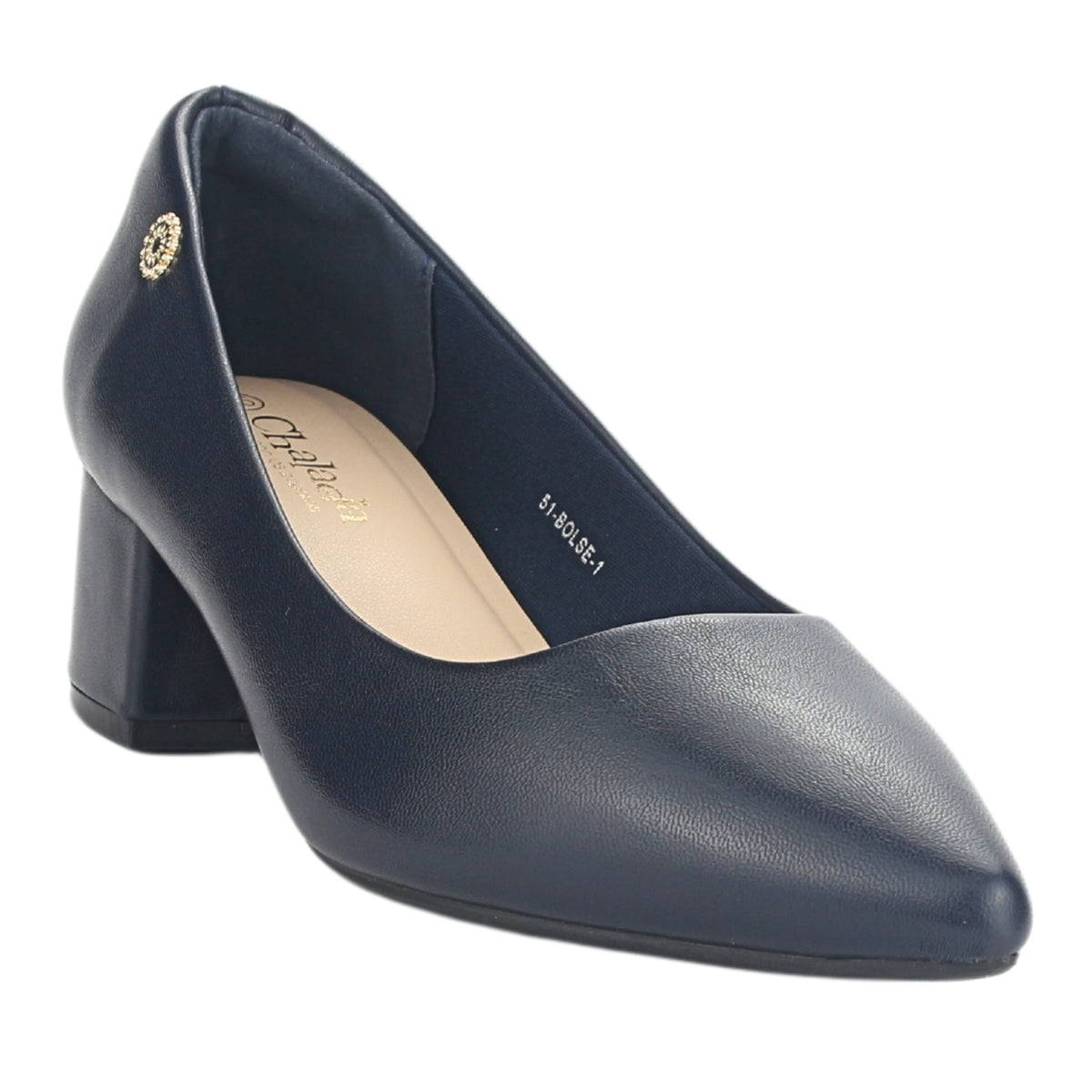 Zapato Chalada Mujer Bolse-1 Azul Marino Casual