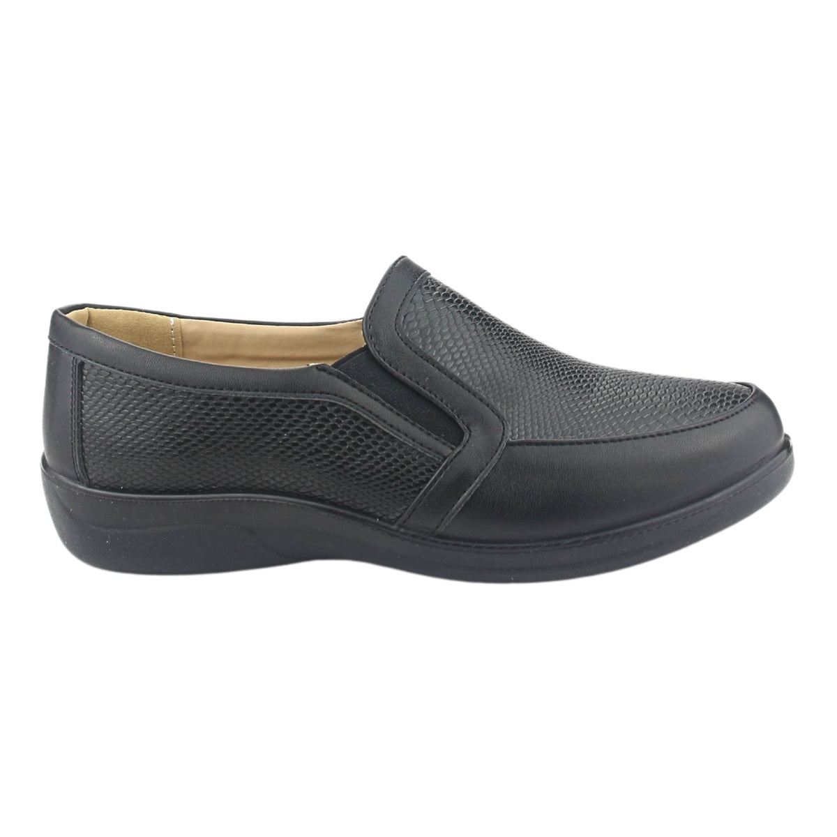 Zapato Chalada Mujer Prince-1 Negro Casual