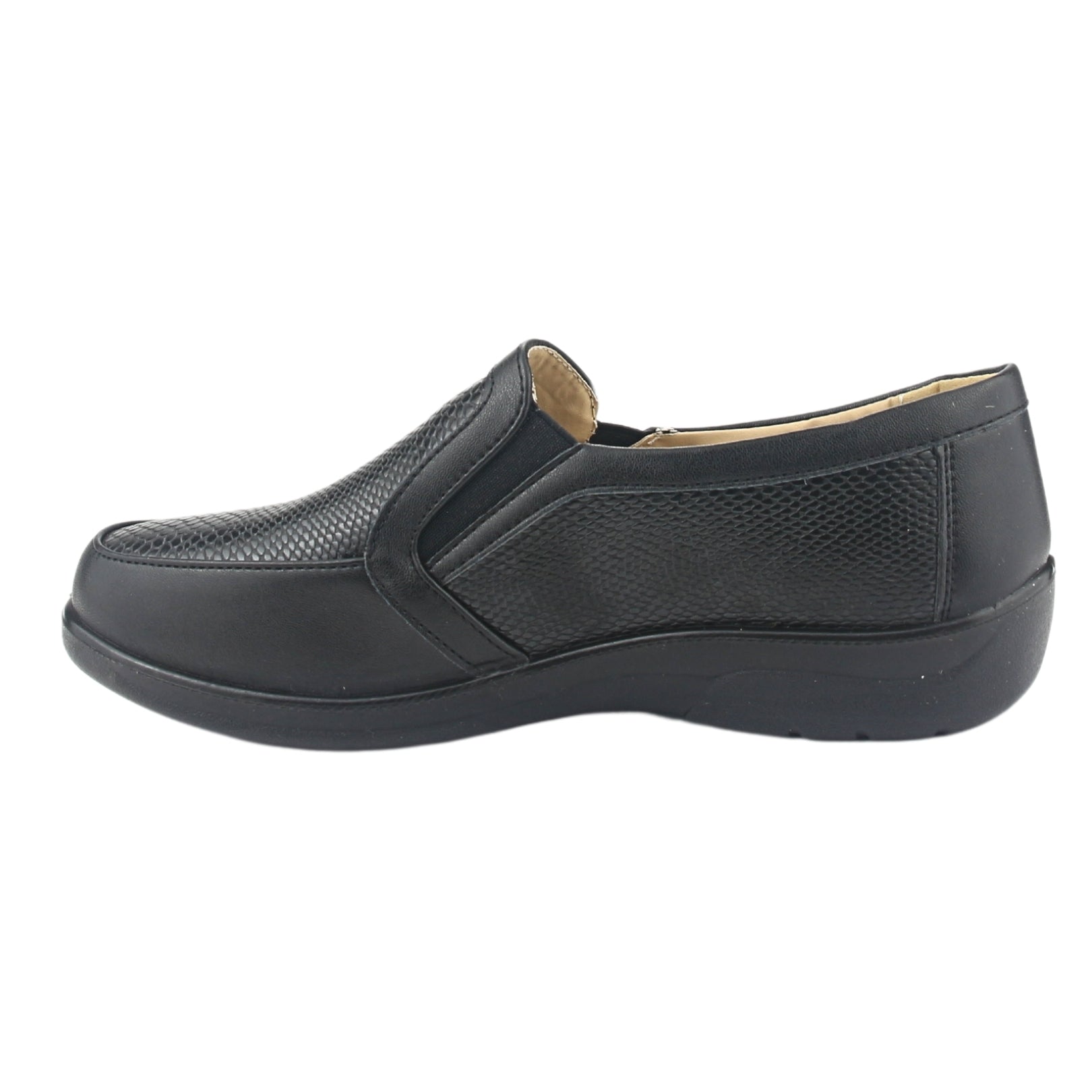 Zapato Chalada Mujer Prince-1 Negro Casual